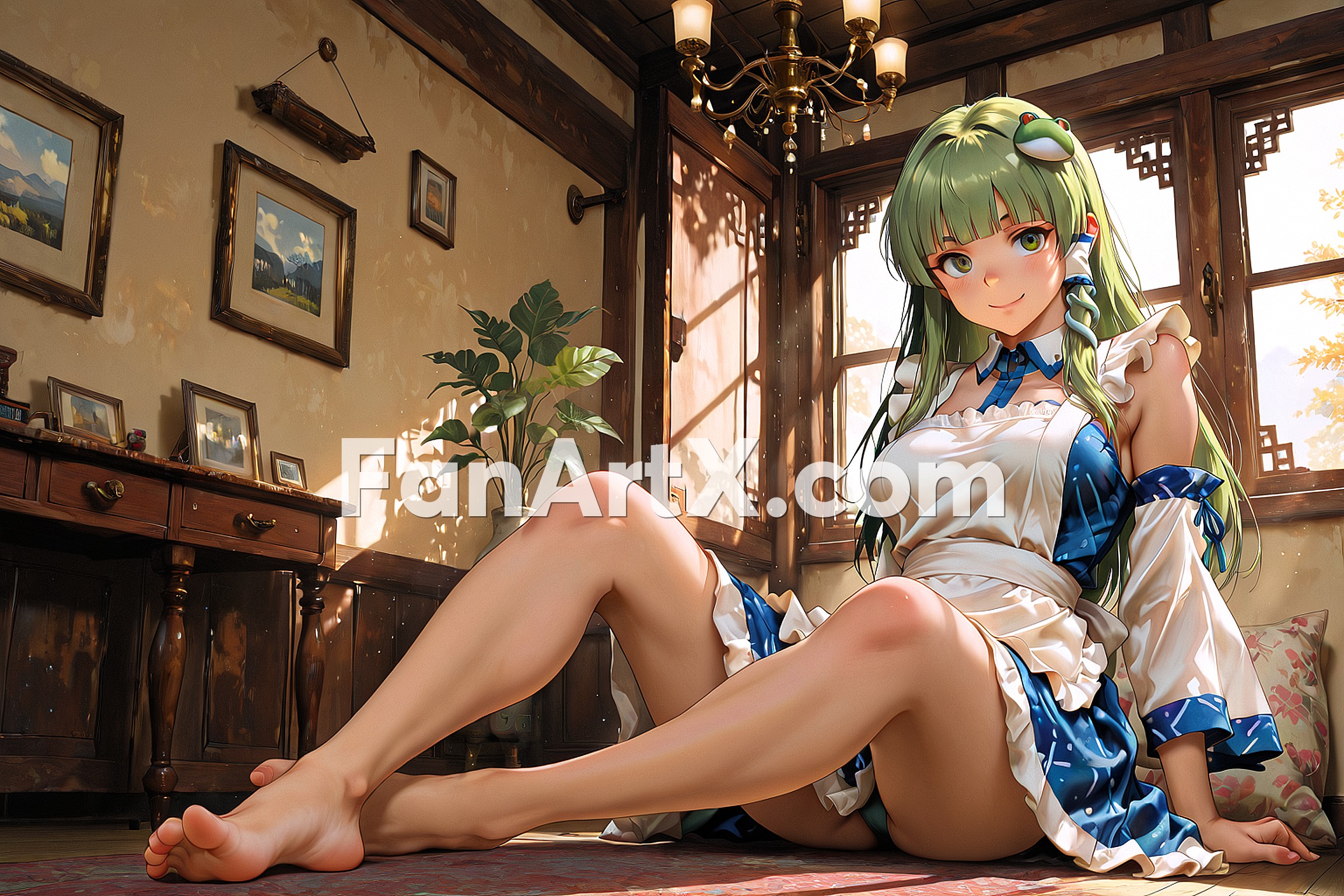 Kochiya Sanae Touhou project Fanart 2533859